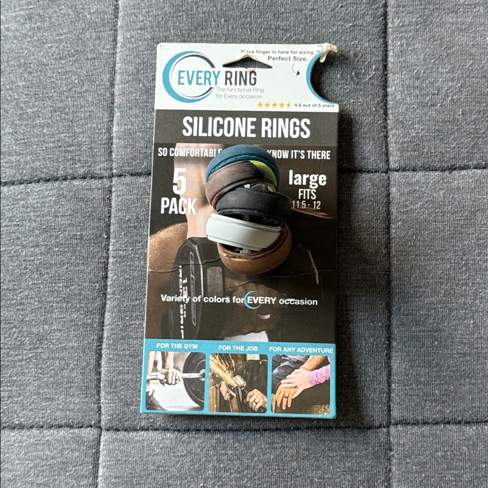 NWT Every Ring Silicone Rings!